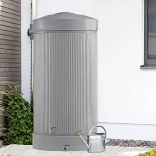 Regentonne Regensäule ATHEN grau 2000 liter von Speidel
